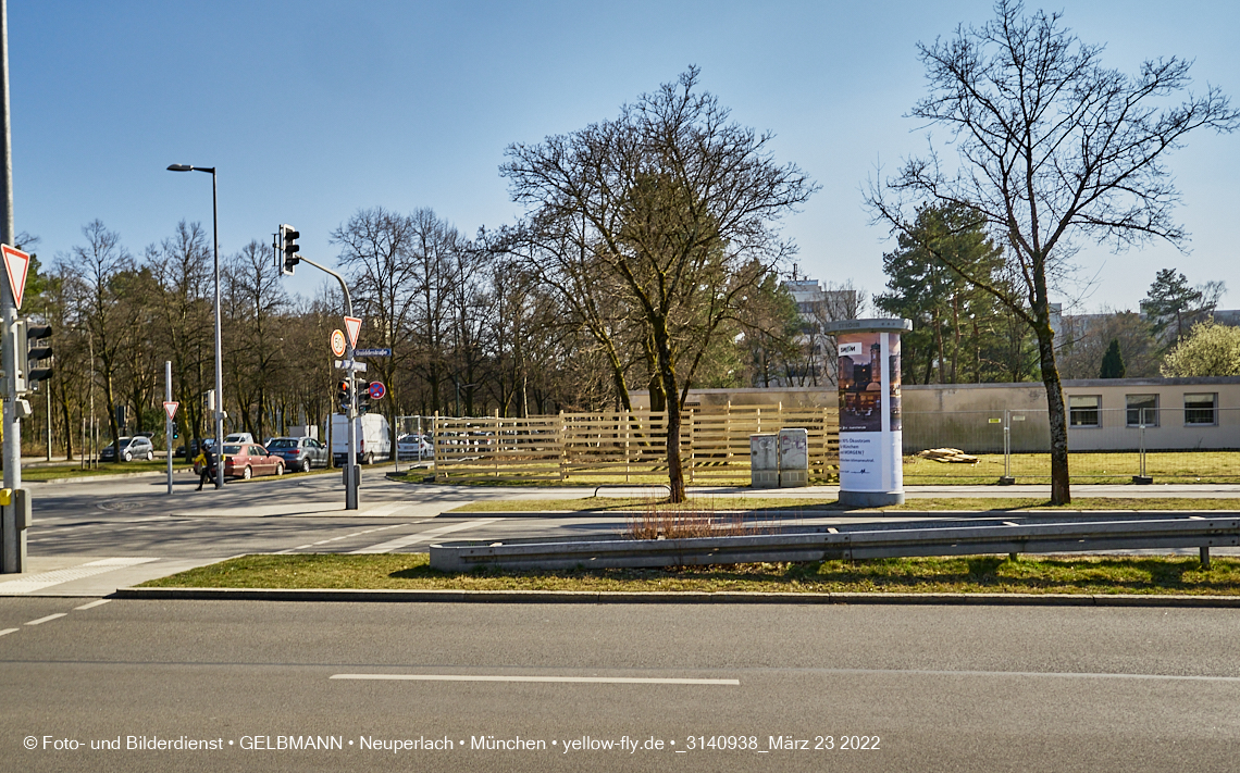 21.03.2022 - Baustelle am Haus für Kinder in Neuperlach